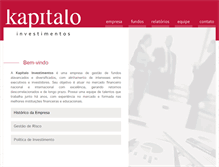 Tablet Screenshot of kapitalo.com.br